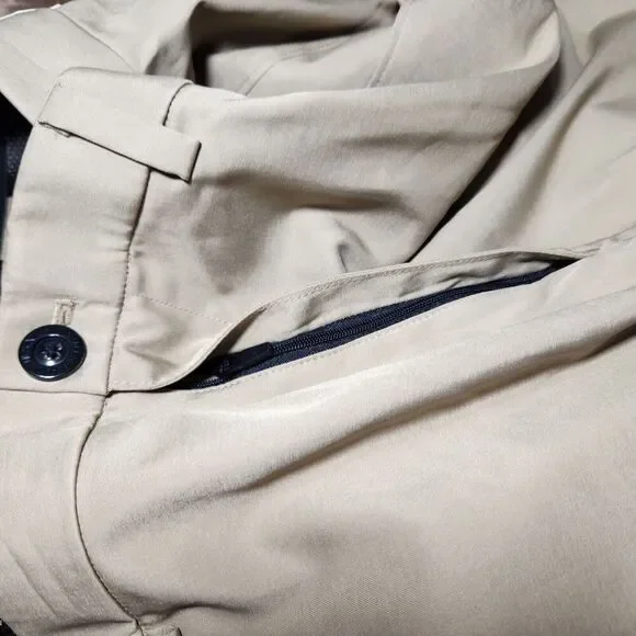 MSX Shorts Size 42 Khaki Premium Chino Quick Dry Uv Protection Stretch - Picture 12 of 13